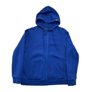 NWT FIGS LIMITED EDITION Electric Blue Heather Essential Full Zip Hoodie…
